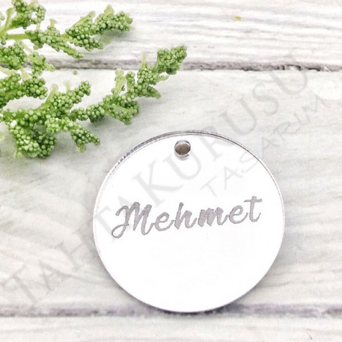 Pleksi ayna lazer kesim İsimlik1